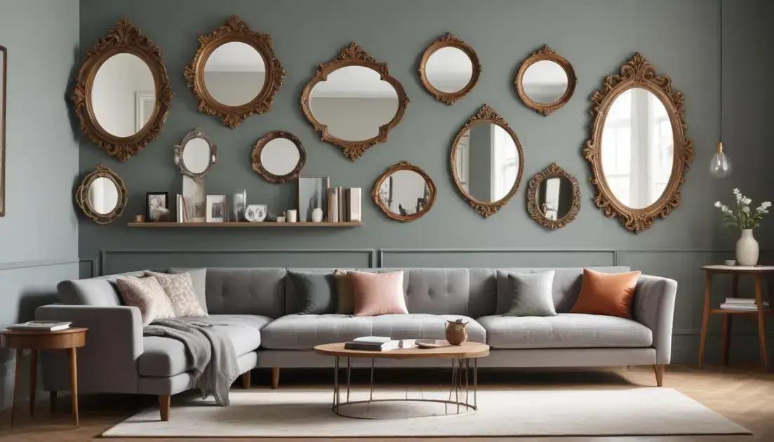 Espelhos decorativos para ambientes: transforme sua casa com estilo