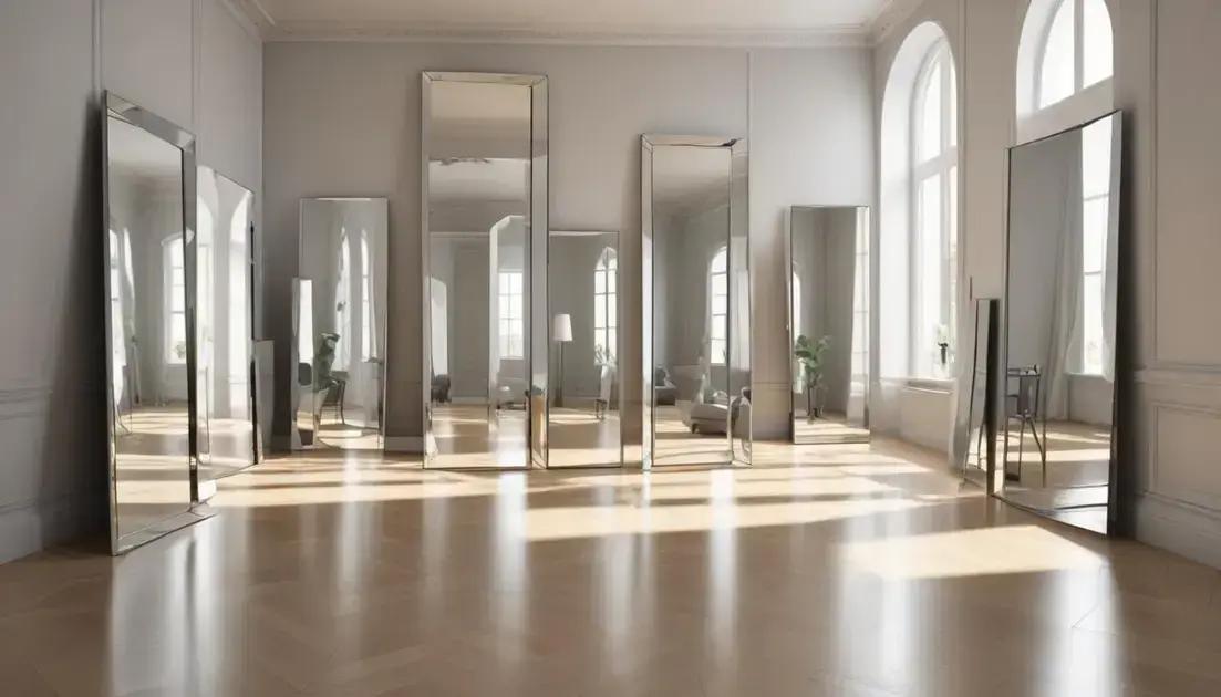 Como posicionar espelhos para ampliação de espaço