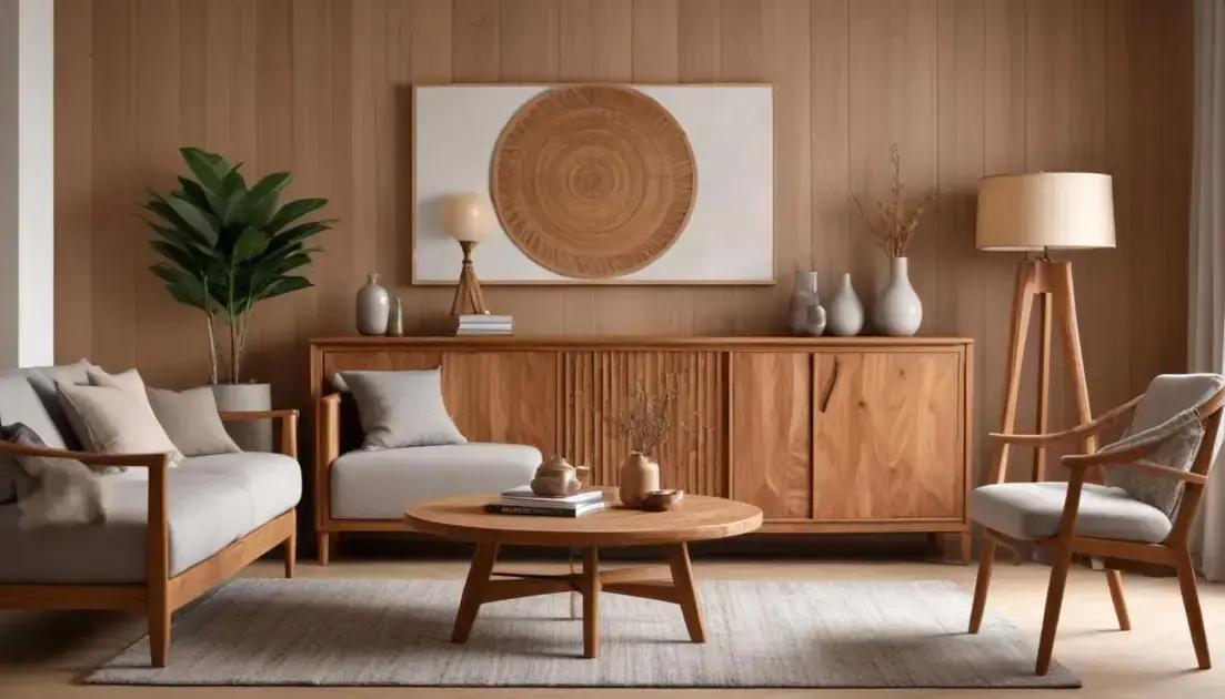 Objetos de decoração em madeira: como transformar seu espaço com estilo