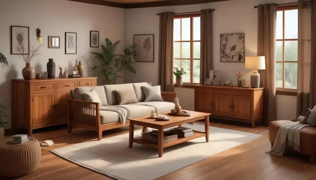 Como escolher objetos de madeira para sua casa