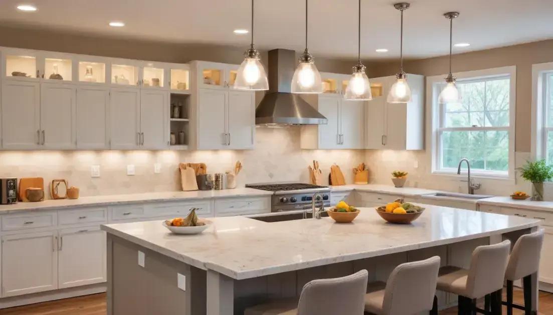 Como escolher lâmpadas ideais para sua cozinha