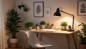 Iluminação para home office: melhore sua produtividade e conforto