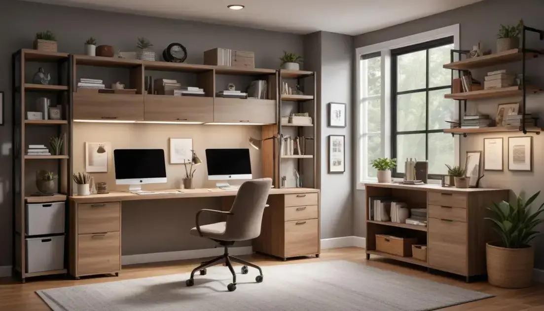 Dicas para otimizar o espaço do home office