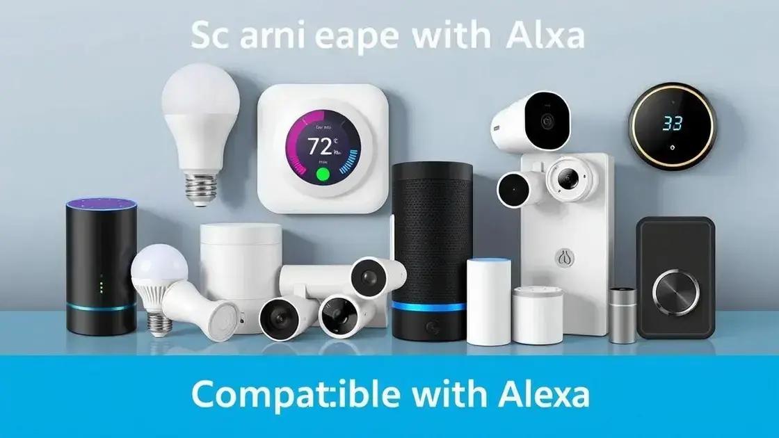 Dispositivos compatíveis com Alexa