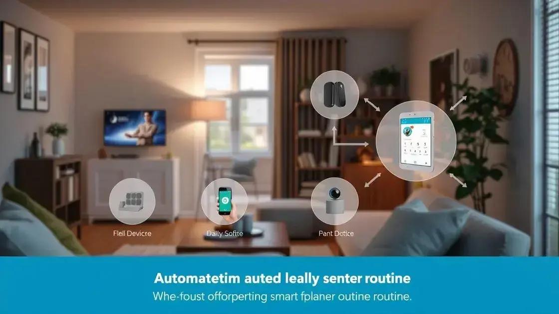 Benefícios de ter uma rotina automatizada