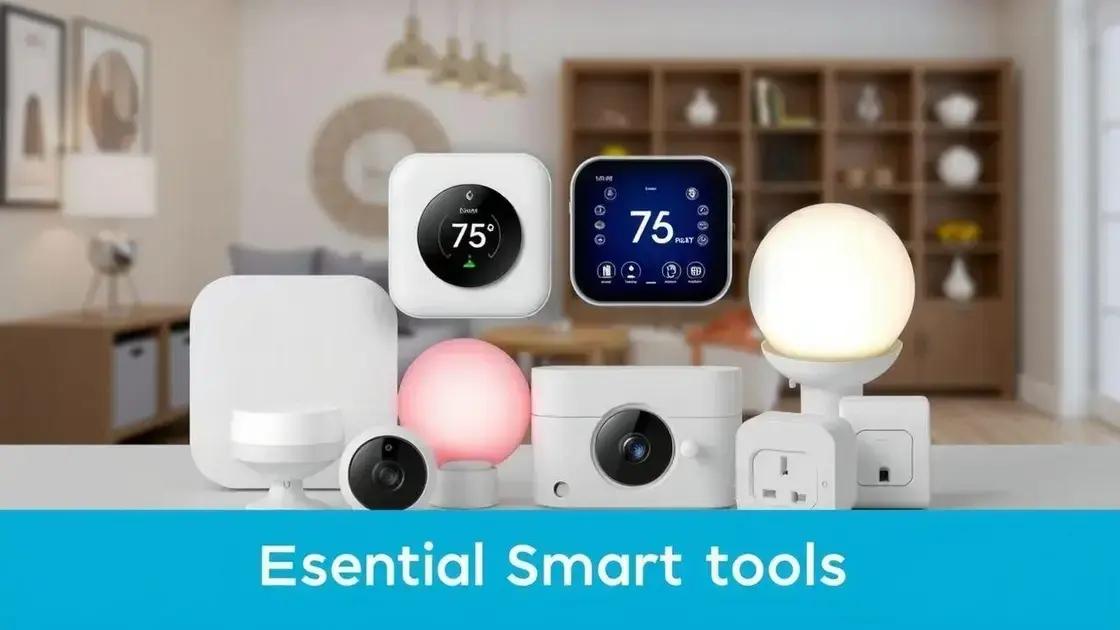 Ferramentas essenciais para automação residencial