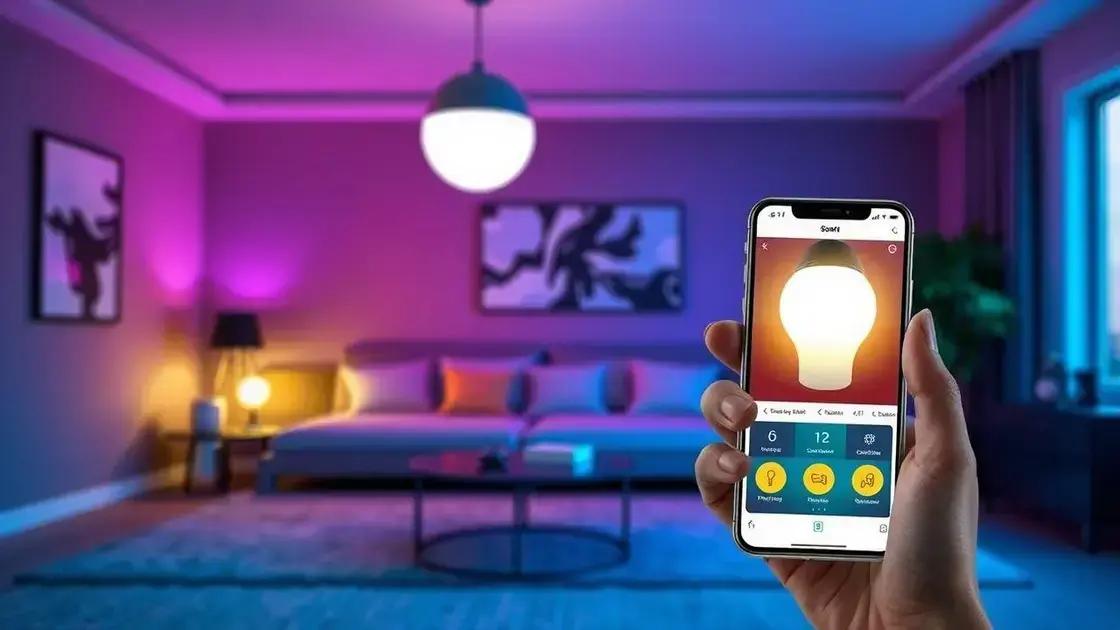 Dicas para personalizar o uso de lâmpadas inteligentes