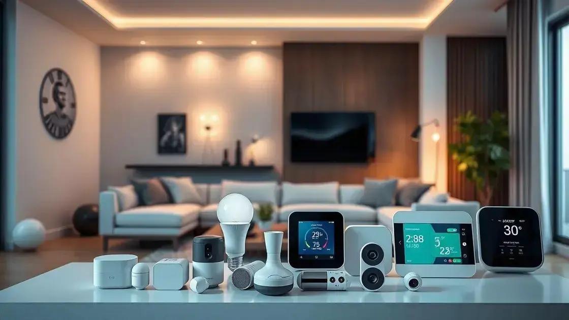 Principais dispositivos para uma casa inteligente Principais dispositivos para uma casa inteligente