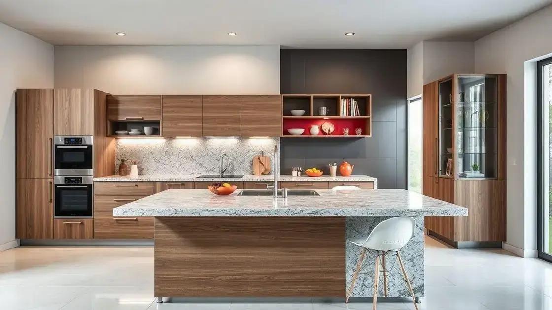 Cores e texturas que transformam cozinhas