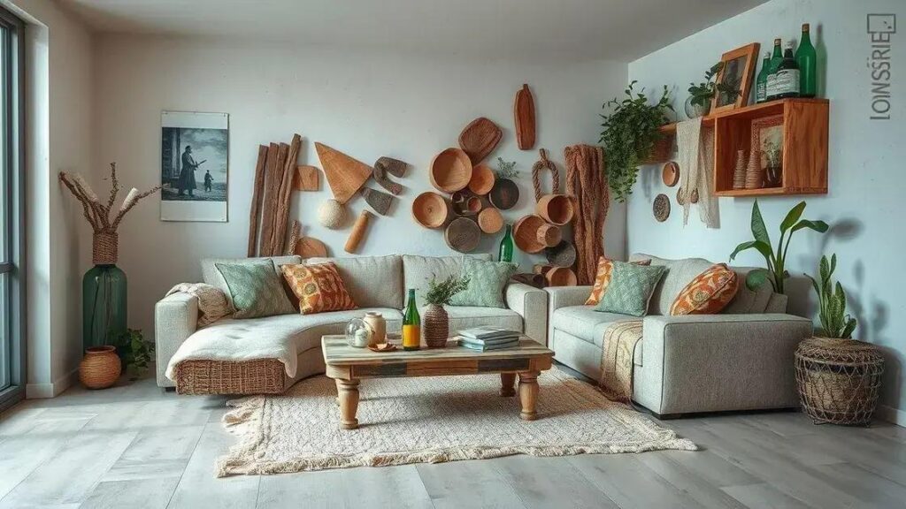 Decoração com materiais recicláveis: transforme seu espaço de forma criativa