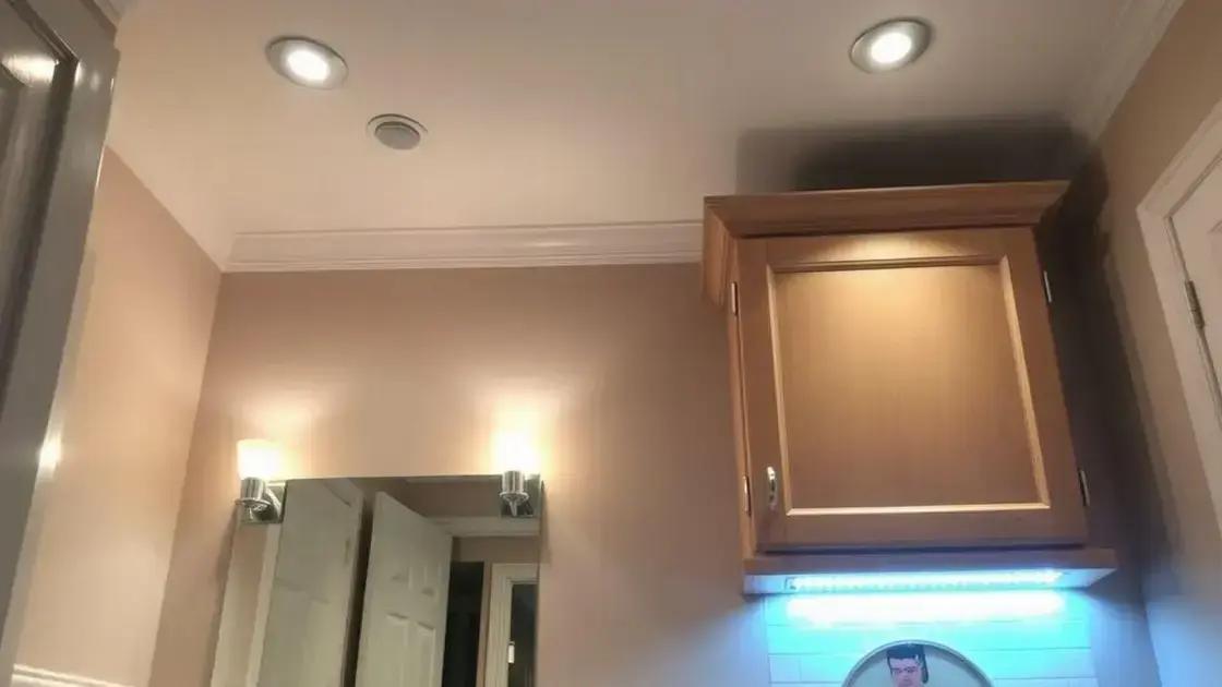 Tipos de iluminação para banheiros