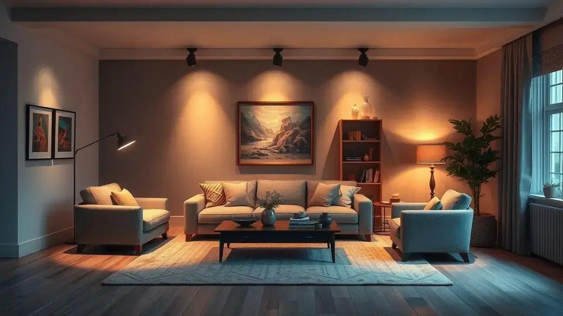 Iluminação com spots: como transformar sua casa em um espetáculo