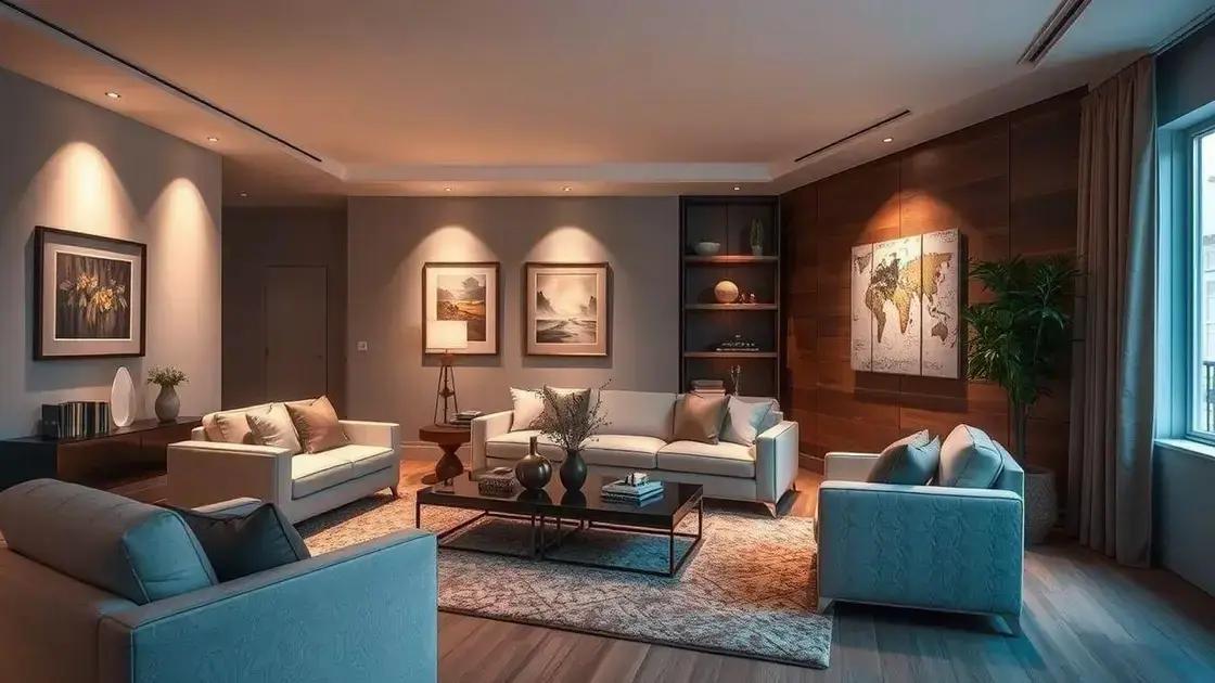 Vantagens da iluminação com spots na decoração