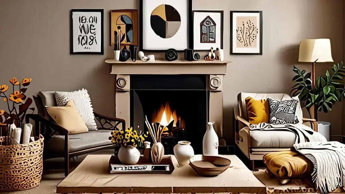 Itens decorativos artesanais: como transformar seu espaço com criatividade