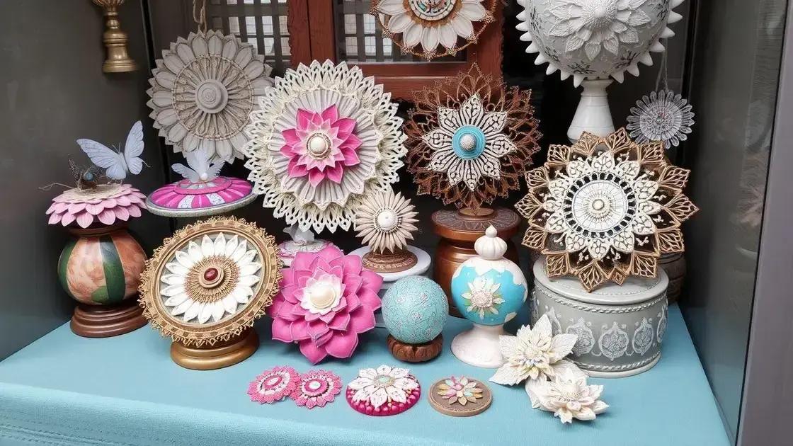 Benefícios dos itens decorativos artesanais