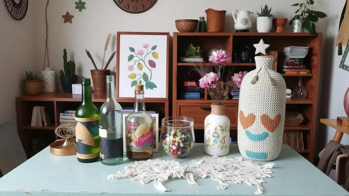 Como fazer objetos decorativos sustentáveis em casa