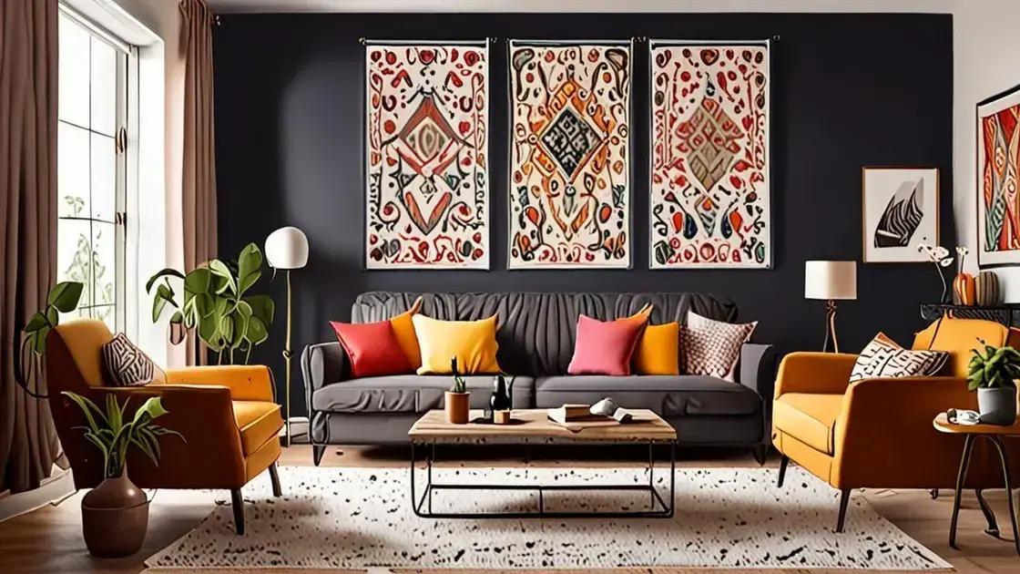 Decoração com tapeçarias: transforme seu espaço de forma única e elegante