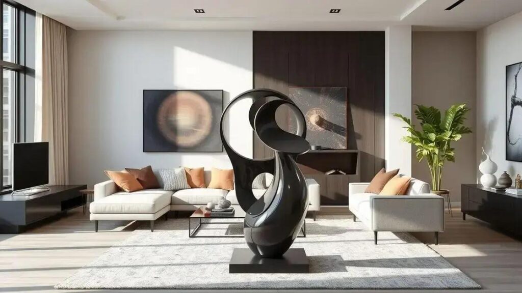 Decoração com esculturas contemporâneas: transforme seu espaço de forma única