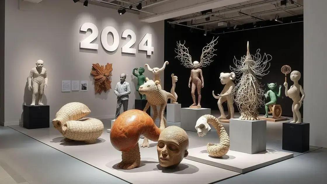 Tendências de escultura em 2024