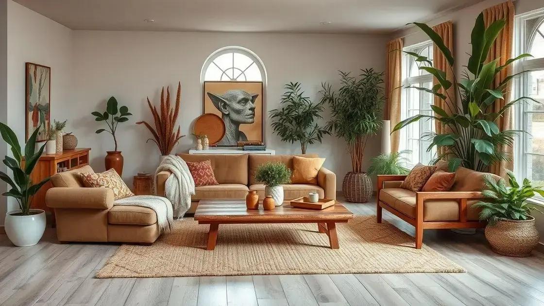 Benefícios de usar tons terrosos na decoração