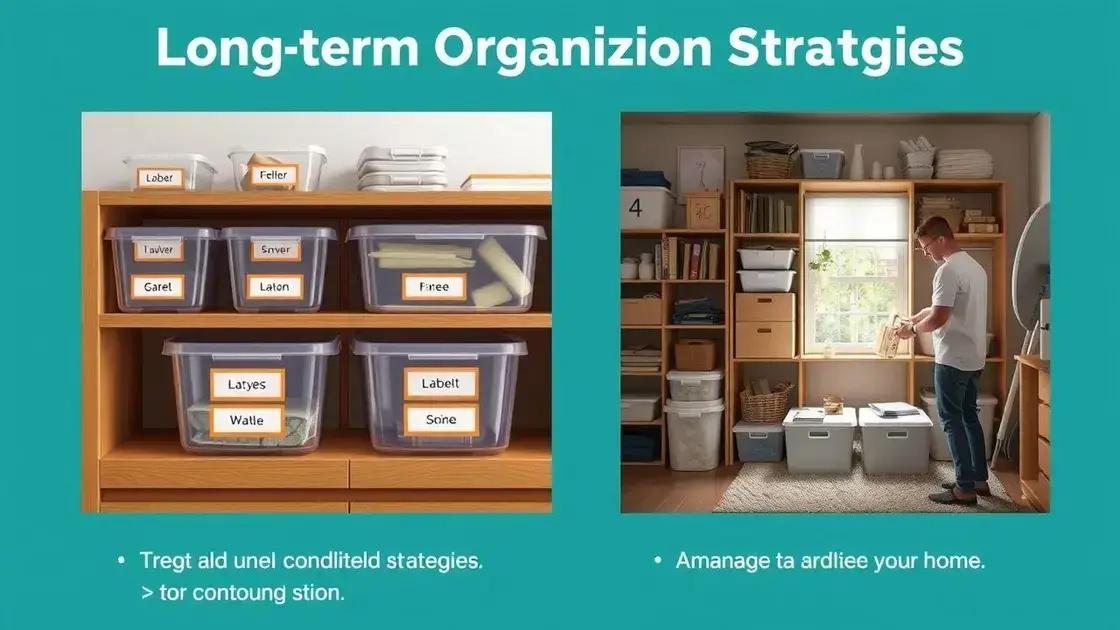 Como manter a organização a longo prazo