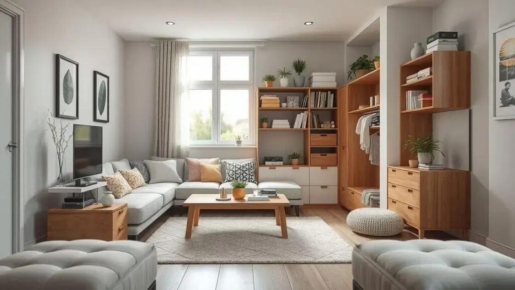 Organização de espaços pequenos: dicas práticas para otimizar seu lar