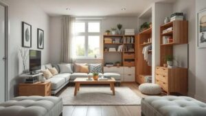 Organização de espaços pequenos: dicas práticas para otimizar seu lar