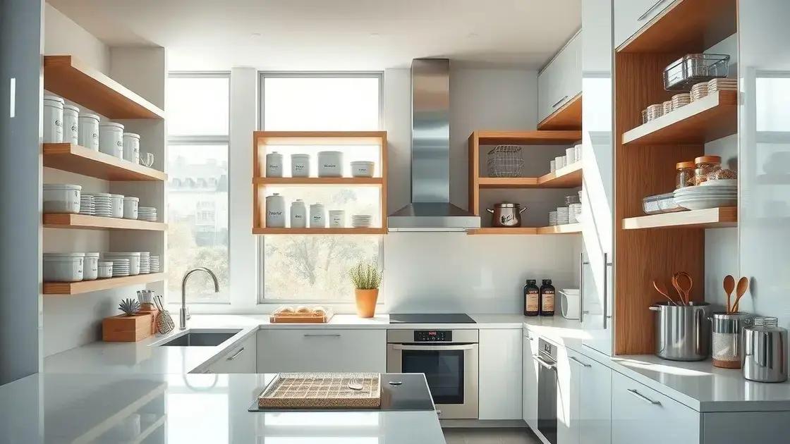 Organização de cozinha: transforme seu espaço em um lugar funcional