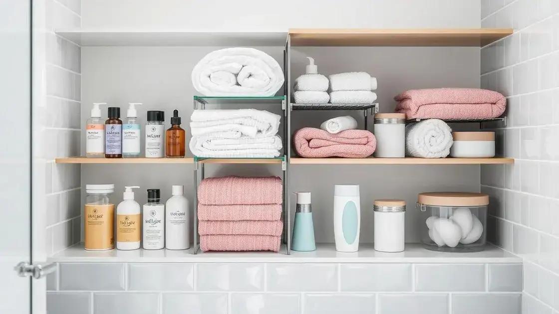 Organização de banheiro: dicas práticas para transformar seu espaço