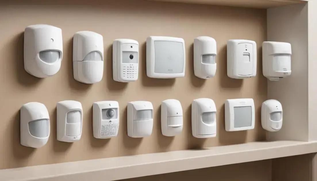 Tipos de sensores de movimento disponíveis