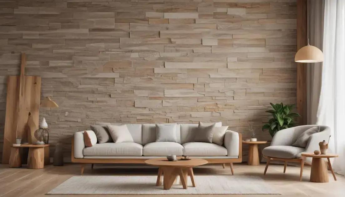 Benefícios do uso de texturas naturais em projetos