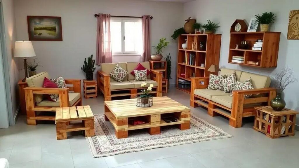 Como fazer móveis de paletes e transformar sua decoração