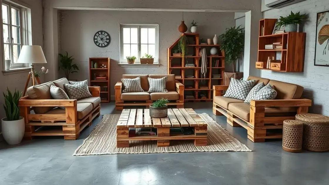 Vantagens de usar paletes na decoração