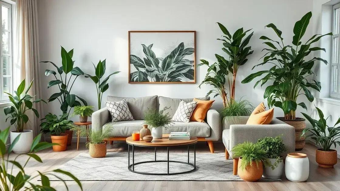 Decoração com plantas naturais: transforme seu espaço de forma criativa