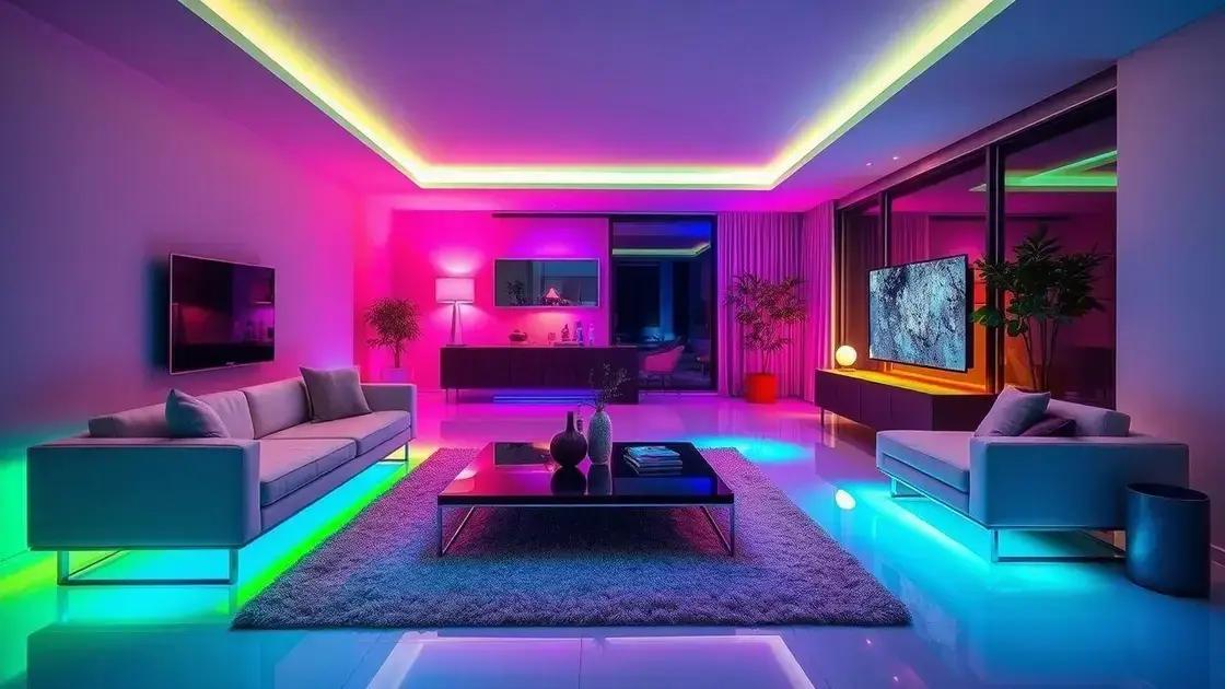 Controle de iluminação inteligente: transforme sua casa em um espaço tecnológico