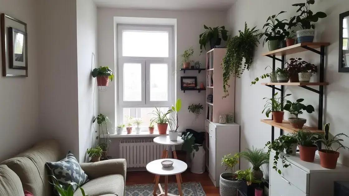 Plantas para apartamentos pequenos: dicas para deixar seu espaço encantador
