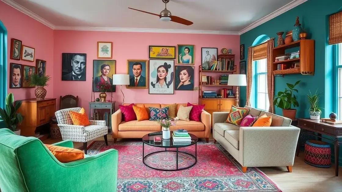 Estilo maximalista: como incorporar esta tendência na sua decoração