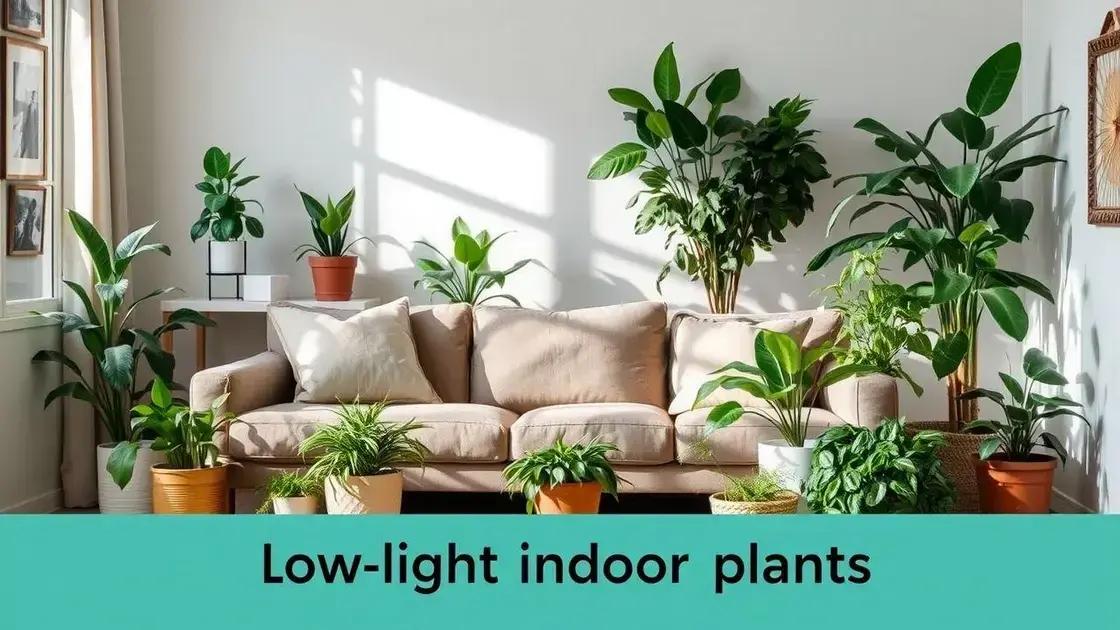 Vantagens de ter plantas em locais com pouca luz