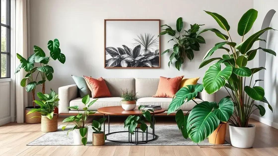 Os principais tipos de plantas decorativas para sua casa