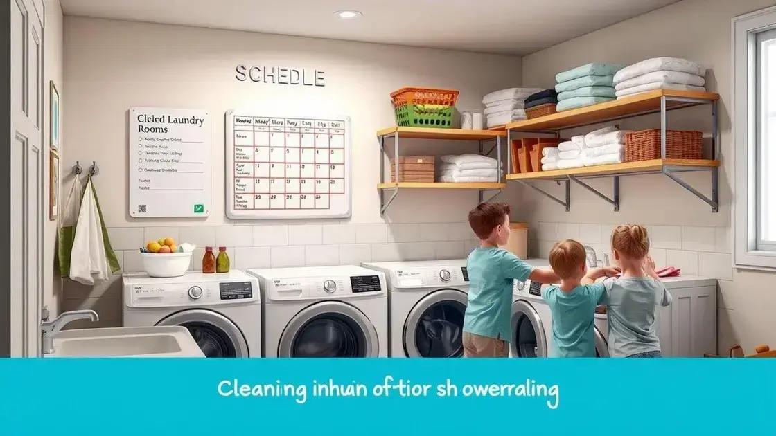Como manter a organização da lavanderia a longo prazo