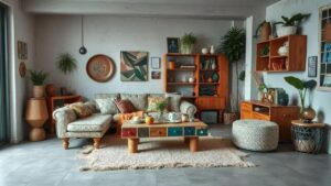 Materiais reciclados na decoração: transforme sua casa com criatividade