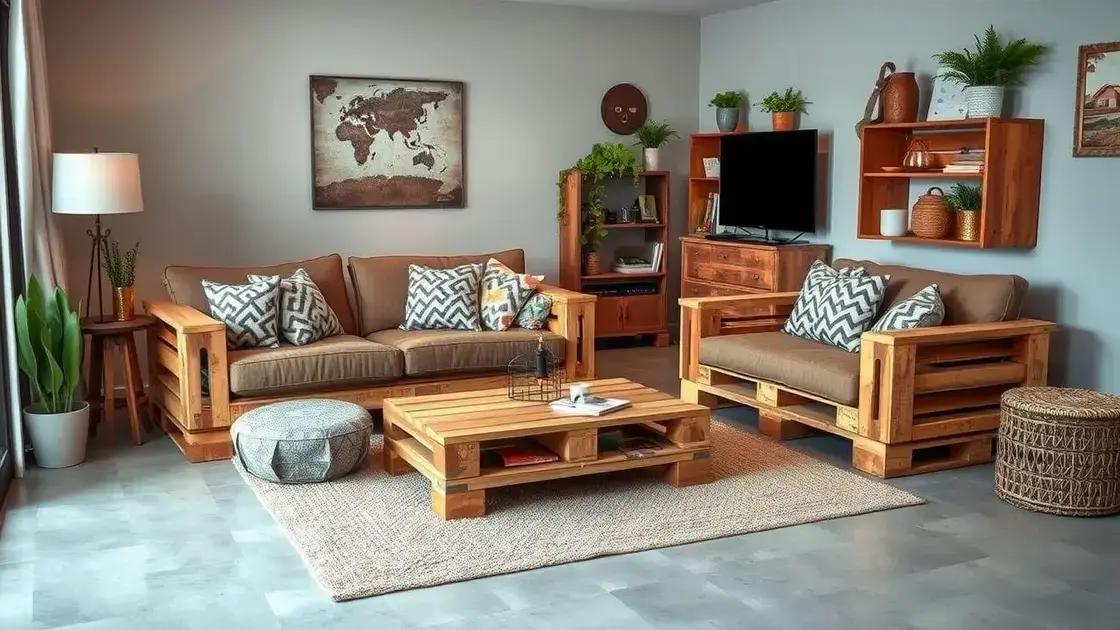 Vantagens de usar pallets na decoração