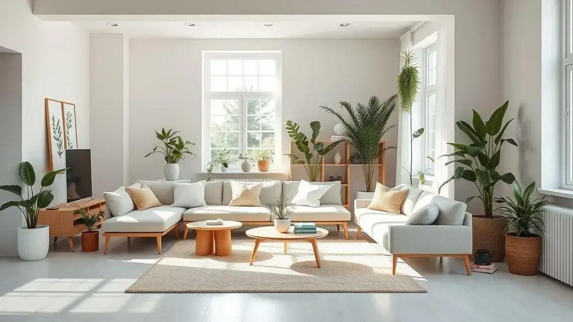 Dicas para uma casa minimalista e sustentável