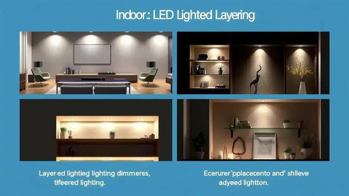 Iluminação LED em ambientes internos: dicas e truques