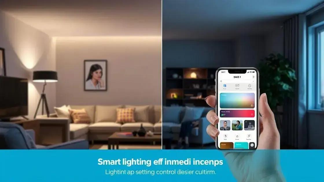 Benefícios do controle de iluminação inteligente Benefícios do controle de iluminação inteligente