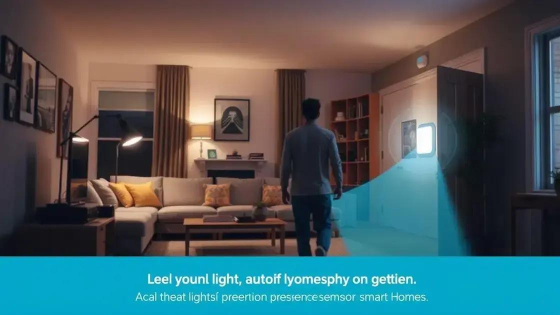 Benefícios dos sensores de presença na automação residencial