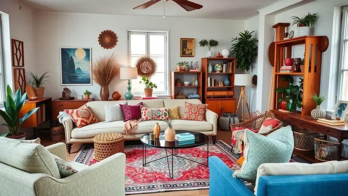 Erros comuns ao decorar no estilo boho chic