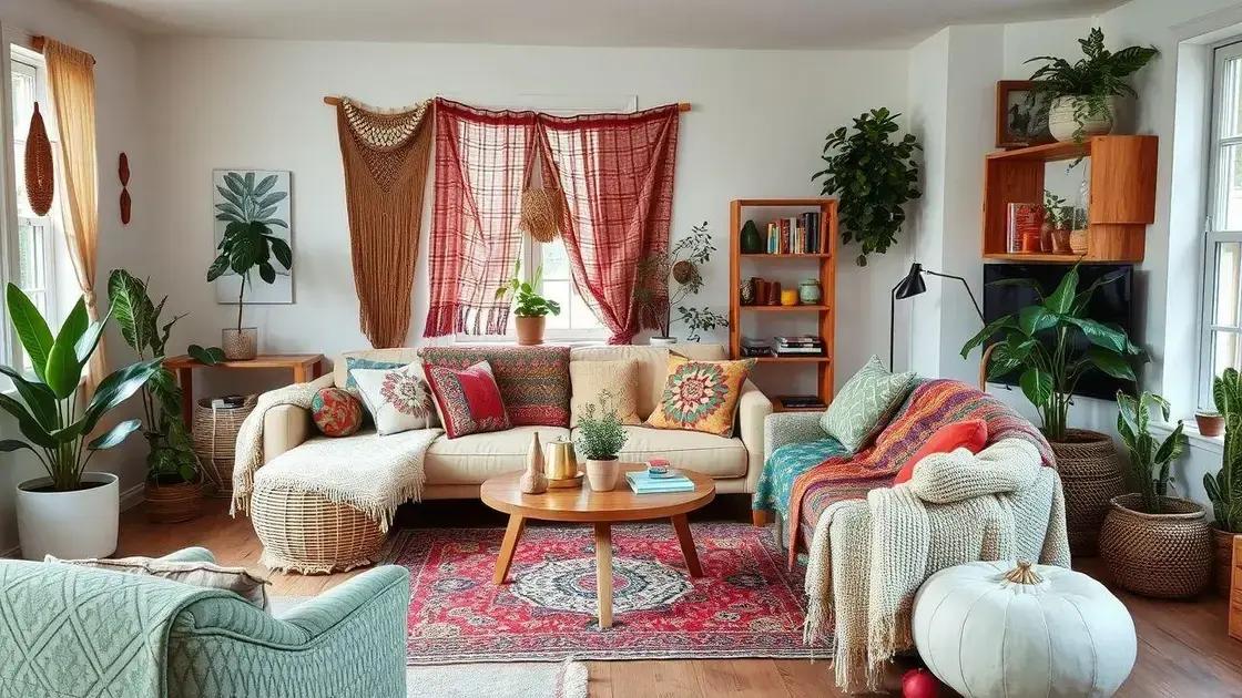 Estilo boho chic: como trazer esse charme para sua decoração