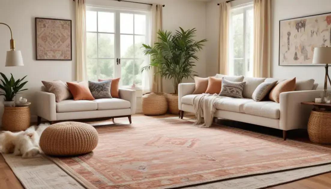 Estilos de tapetes e suas características