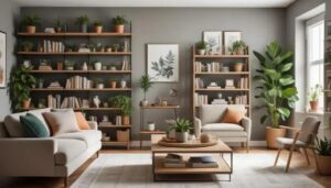 Prateleiras decorativas para sala: como escolher e arrumar com estilo